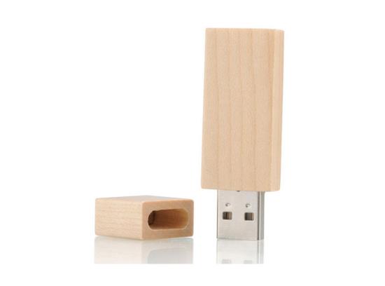 Ahşap Dikdörtgen USB Bellek