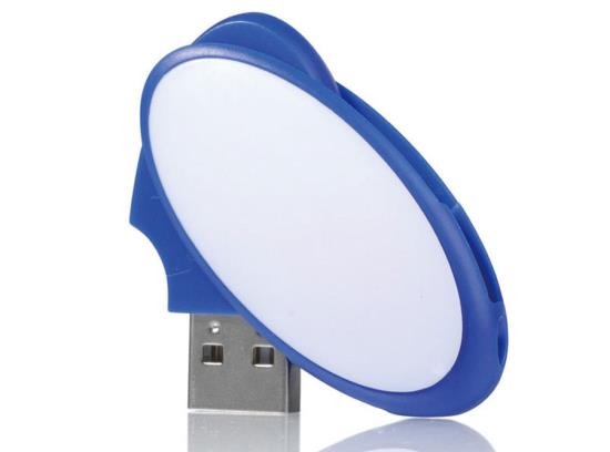 Döner Mekanizmalı daire Şeklinde USB Bellek