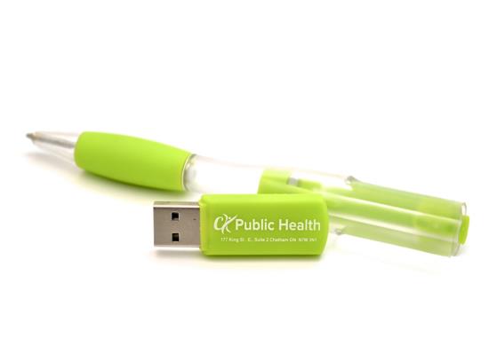 Plastik Kalem Şeklinde USB