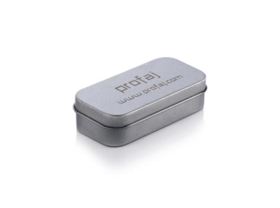 Oval Kenarlı Metal Kutu