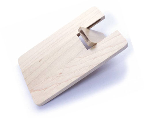 Ahşap Kart Şeklinde USB Bellek