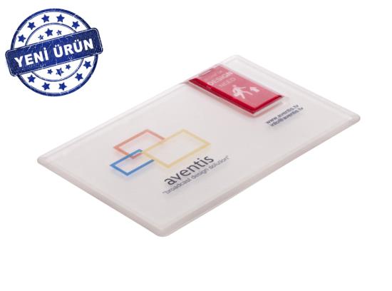 Şeffaf Kartvizit USB