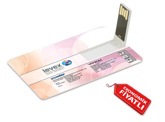 Ekonomik Kartvizit Şeklinde USB 