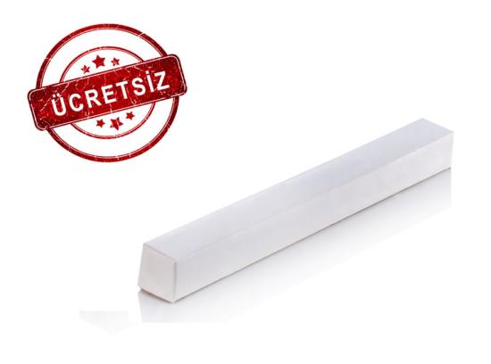 Standart Uzun Karton Kutu (Beyaz)