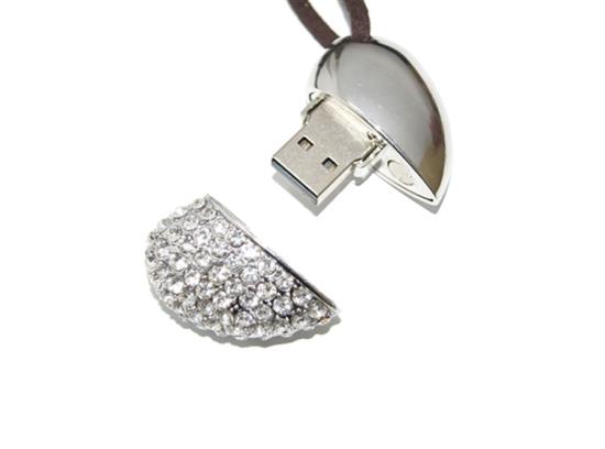 Kalpli Kolye Şeklinde USB Bellek