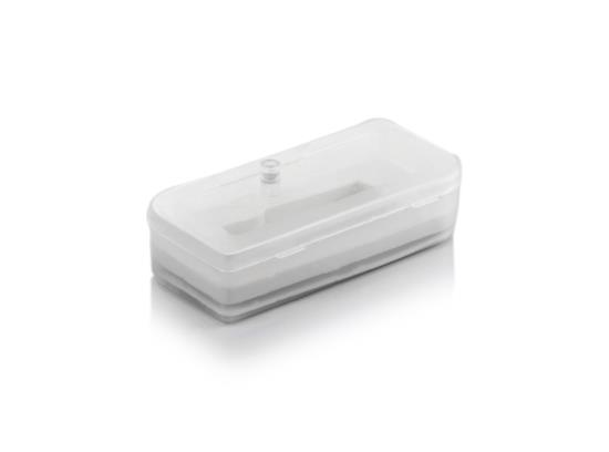 Oval Kenarlı Şeffaf Plastik Kutu