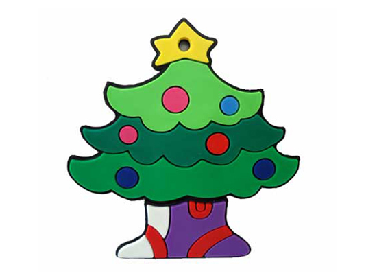 Renkli Noel Ağacı USB Bellek