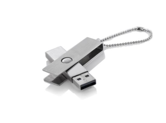 Döner Kapaklı Metal USB Bellek
