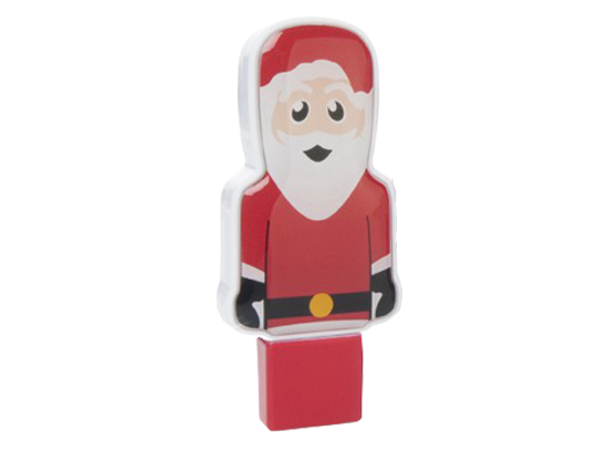 Özel Noel baba şeklinde usb bellek