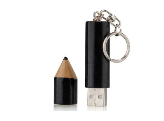 Ahşap Kalem Şeklinde  USB Bellek