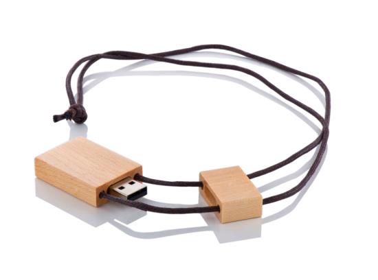Ahşap İpli  USB Bellek