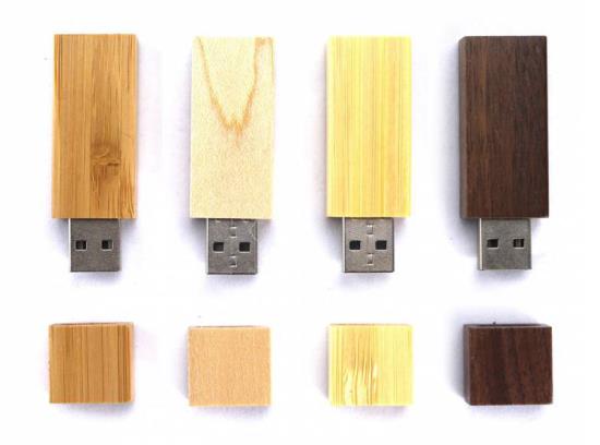 Ahşap Dikdörtgen  USB Bellek